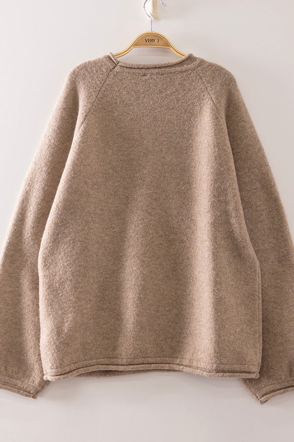 Mallard in Flight Knit Crewneck Sweater – Heather Taupe