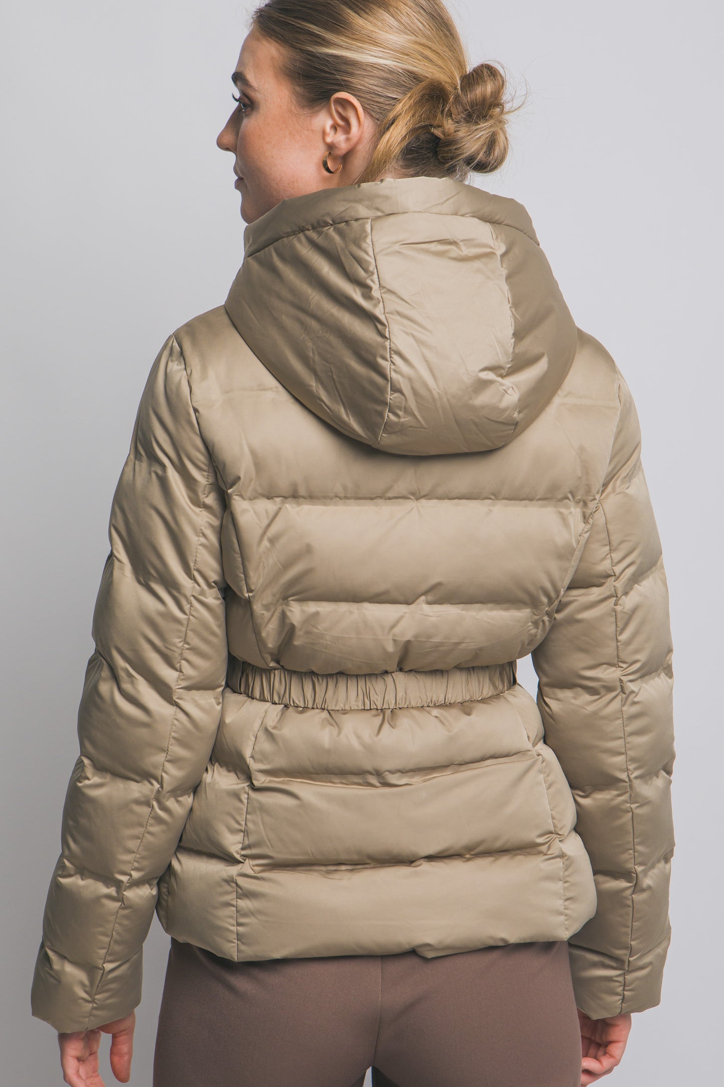 Belted Puffer Jacket