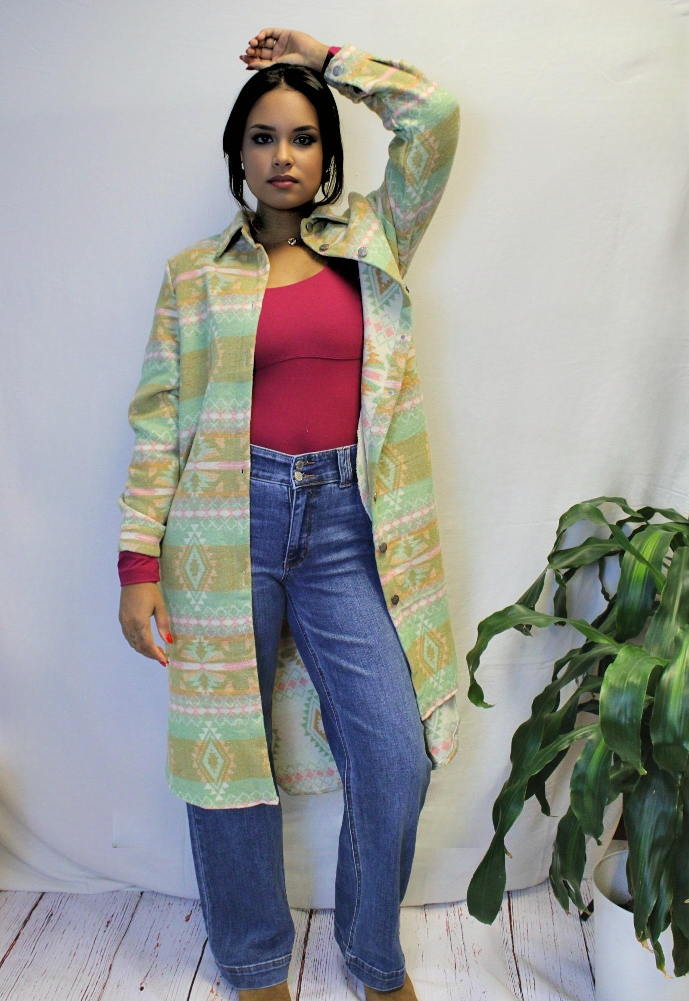 Long Winter Aztec Pastel