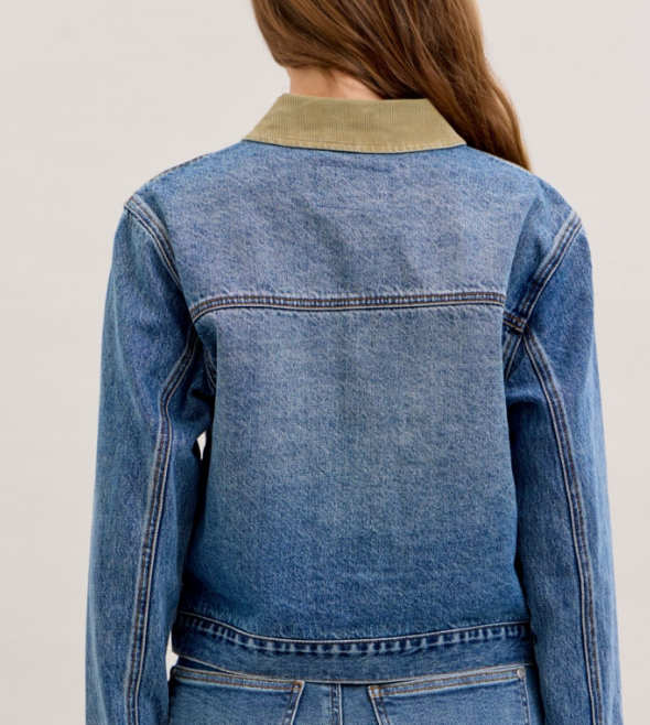 Judy Blue Denim Barn Jacket
