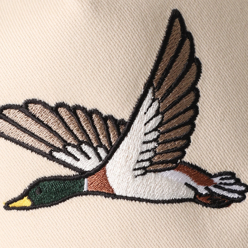 Embroidered Mallard Camo Trucker Hat