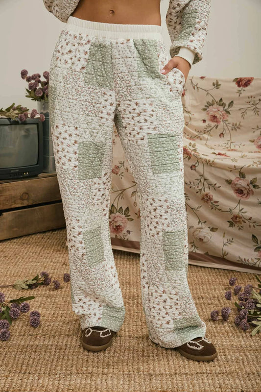 Olive Cottage Patchwork Pants