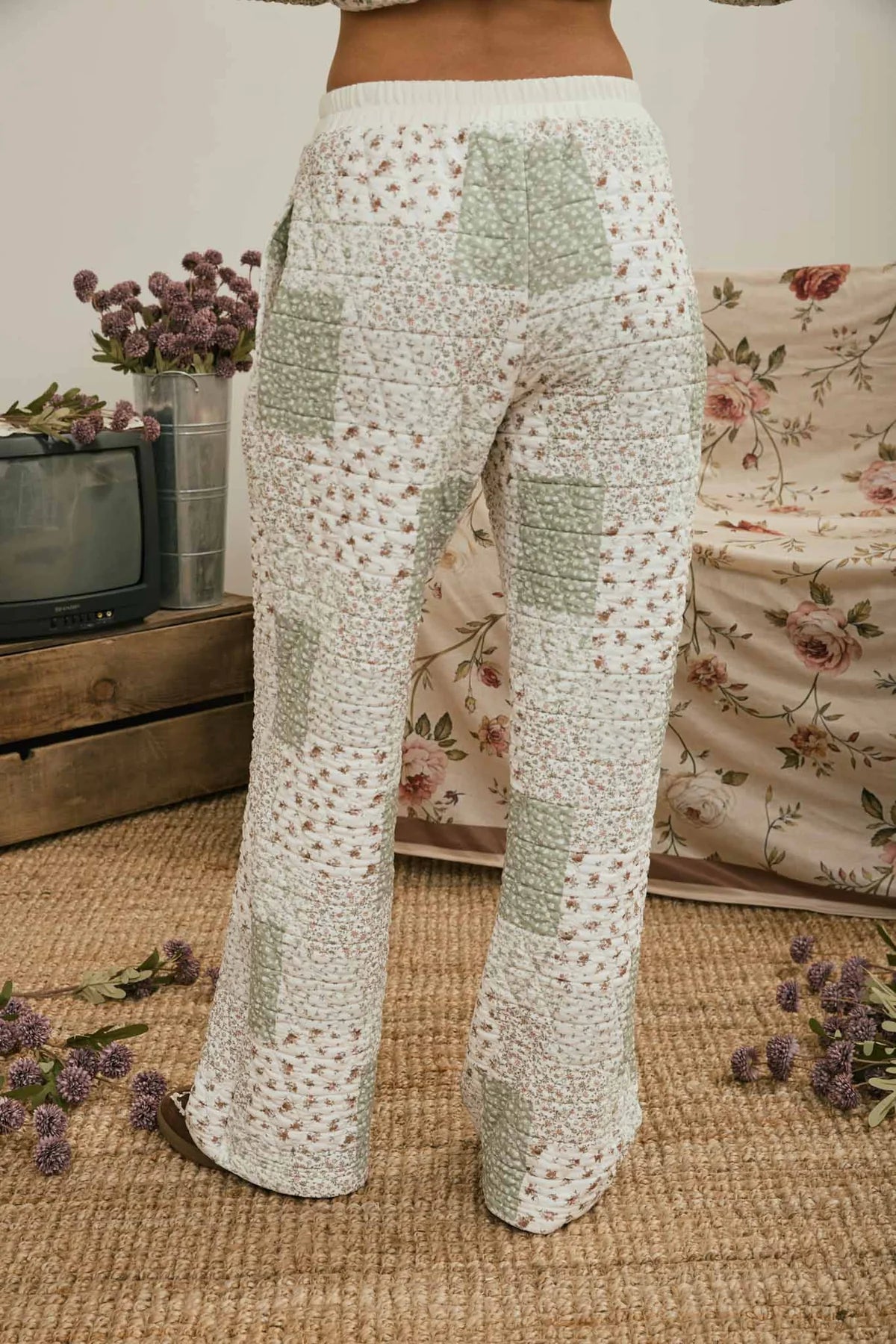 Olive Cottage Patchwork Pants