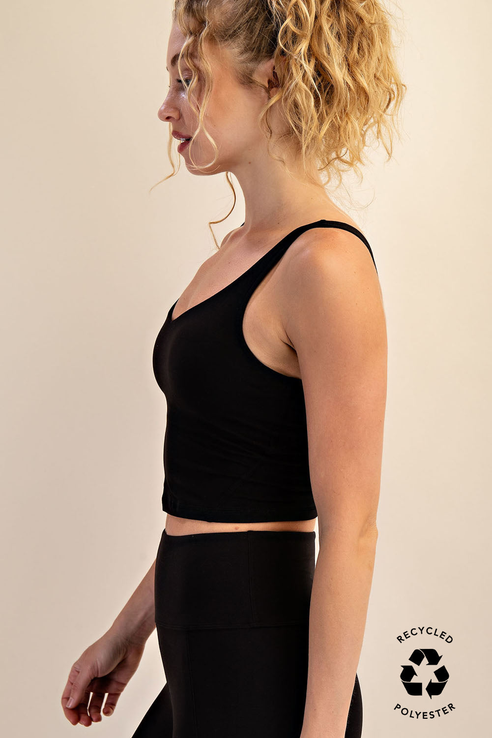 Butter Soft Cropped Active Tank