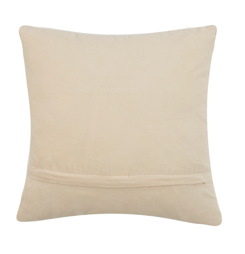 Desert Spirit Longhorn Hooked Pillow