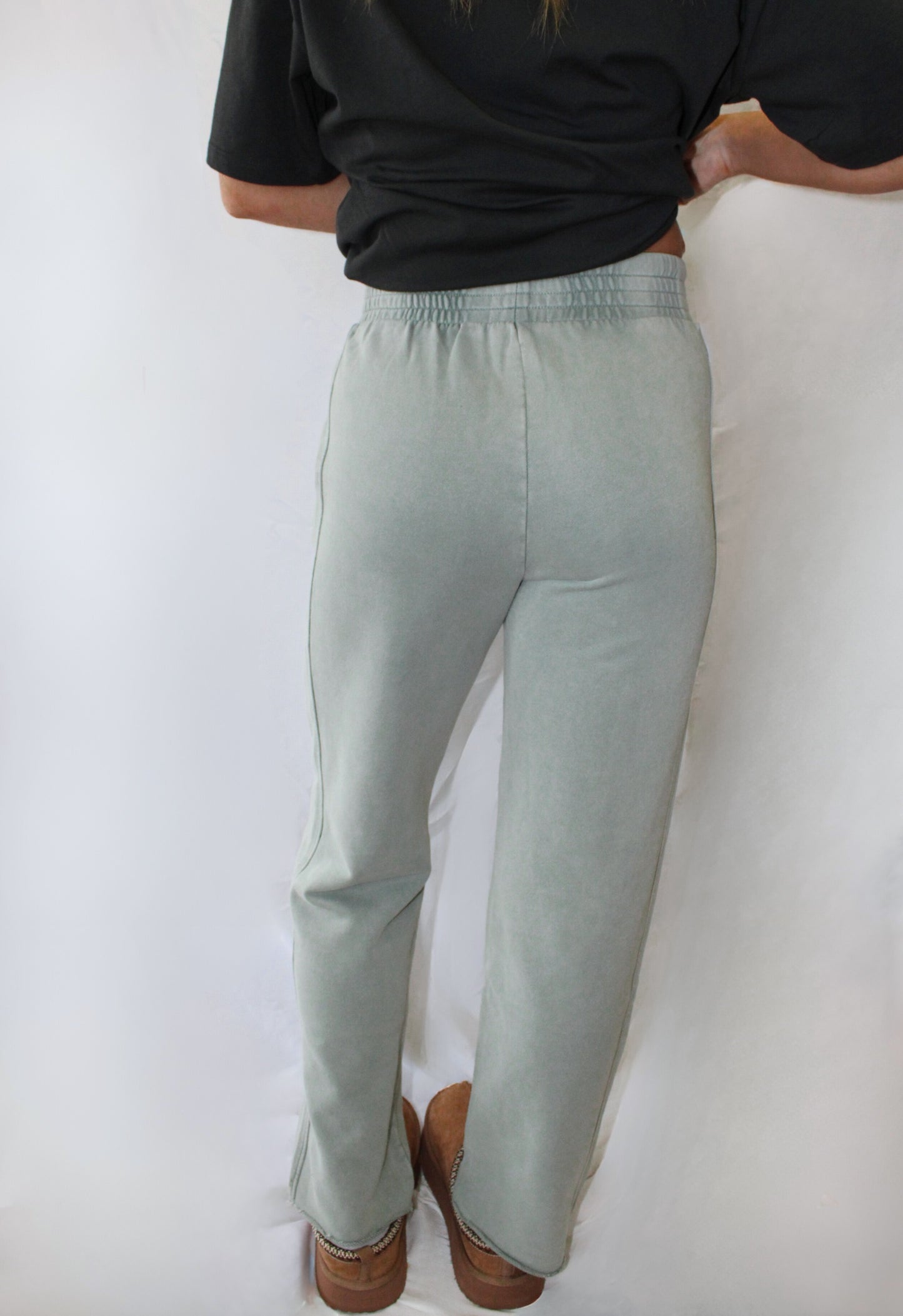 Premium Terry Raw Edge Sweatpants