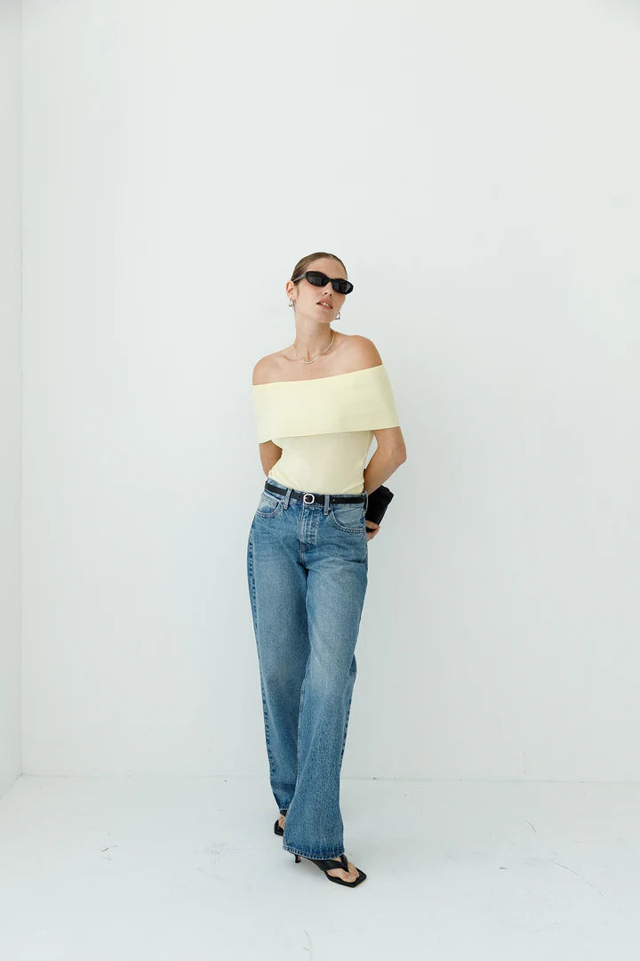 The Relaxed Straight Leg Jean