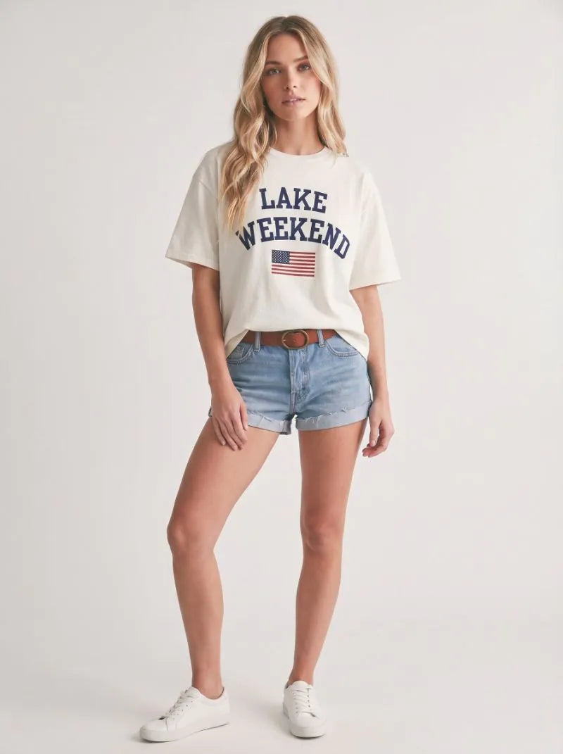Lake Weekend Graphic Tee