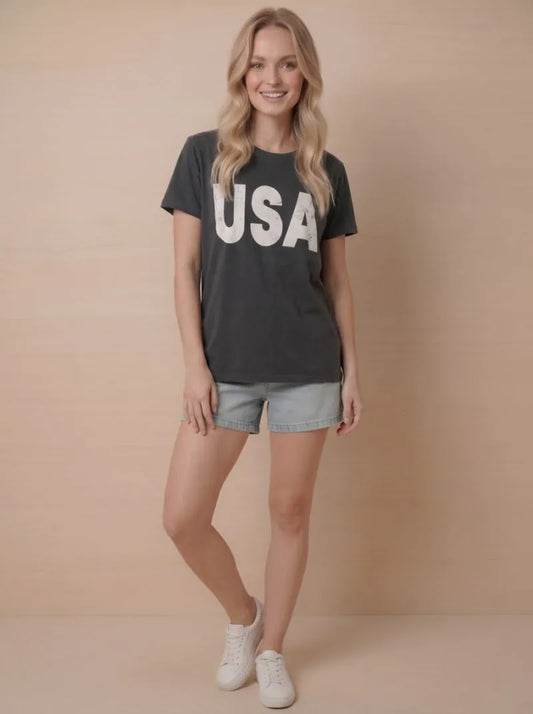 All-American USA Graphic Tee